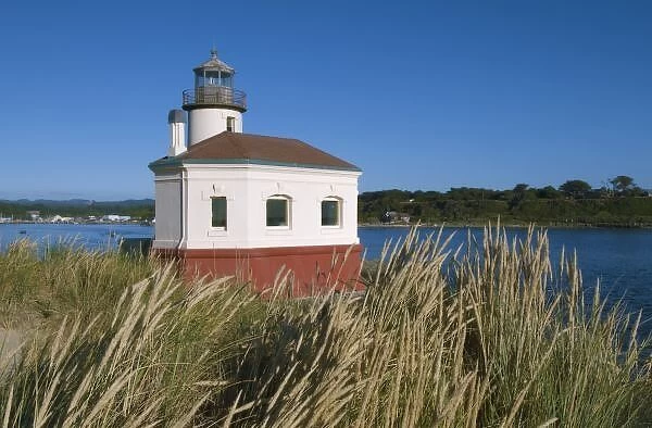 Coquille River lighthouse, Oregon, USA