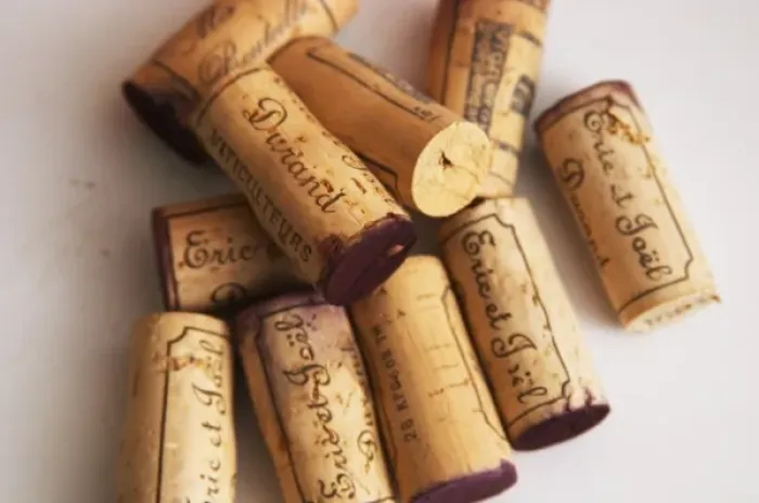 Framed Print : Corks stampled with Eric and Joel Durand against a white background. Domaine Eric et Joel Durand Framed Print : Corks stampled with Eric and Joel Durand against a white background. Domaine Eric et Joel Durand