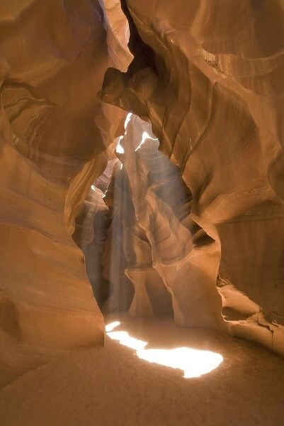 The Corkscrew in Upper Antelope Canyon, Navajo Reservation, Arizona, US