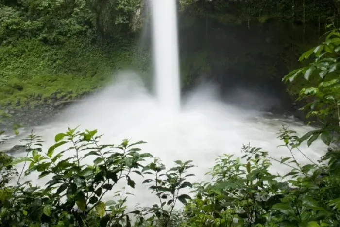 Framed Print : Costa Rica, La Fortuna, Waterfall in rainforest along Fortuna River Framed Print : Costa Rica, La Fortuna, Waterfall in rainforest along Fortuna River