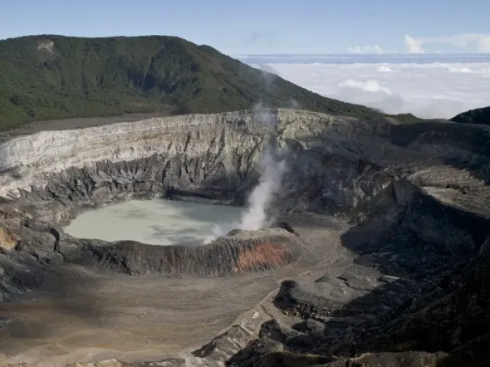 Framed Print : Costa Rica, Poas Volcano Framed Print : Costa Rica, Poas Volcano