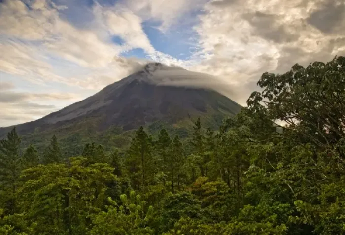 Framed Print : Costa Rica, Volcano Arenal National Park, Volcano Arenal from Arenal Observatory Lodge Framed Print : Costa Rica, Volcano Arenal National Park, Volcano Arenal from Arenal Observatory Lodge