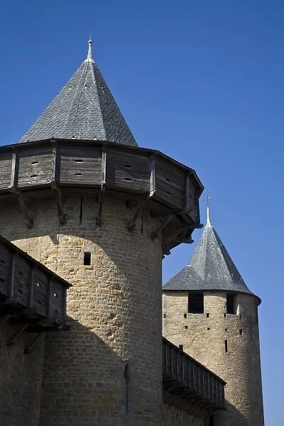 Counts Castle, Carcassonne, Aude, Languedoc, France