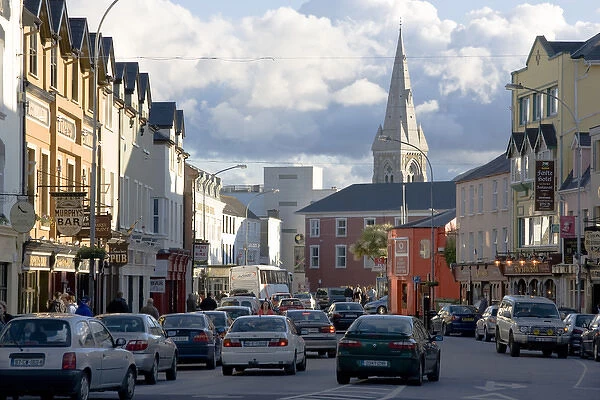 County Kerry, Ireland, Killarney, street, traffic, downtown