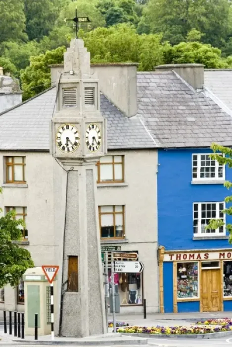 Framed Print : County Mayo, Ireland, clocktower Framed Print : County Mayo, Ireland, clocktower