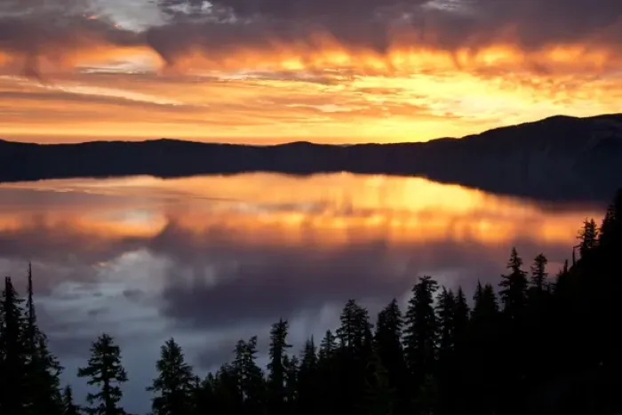 Framed Print : Crater Lake at Sunrise; Crater Lake National Park; Oregon; USA Framed Print : Crater Lake at Sunrise; Crater Lake National Park; Oregon; USA