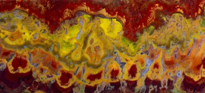 Framed Print : Crayola Jasper (Primo Jasper), Cady Mountain CA