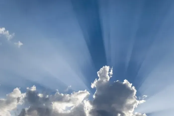 Framed Print : Crepuscular or Gods rays streak past cloud Framed Print : Crepuscular or Gods rays streak past cloud