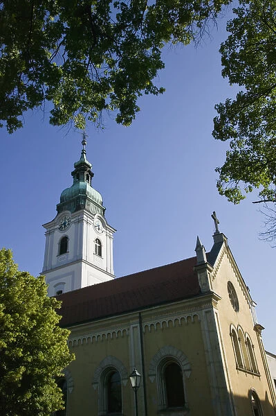 CROATIA, Banija-Kordun Region, KARLOVAC. Church of the Holy Trinity in the Zviezda