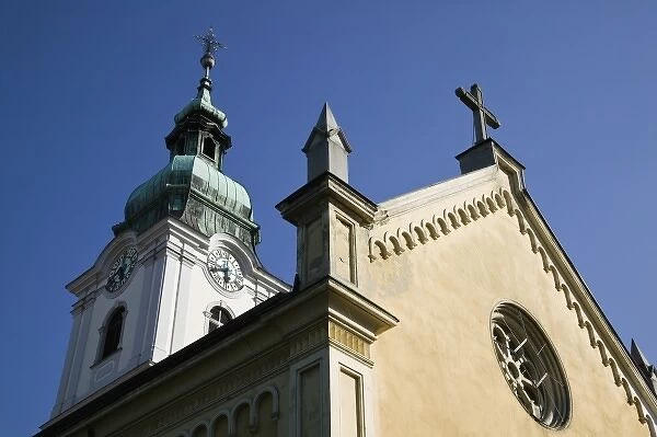 Croatia, Banija-Kordun Region, KARLOVAC. Church of the Holy Trinity in the Zviezda