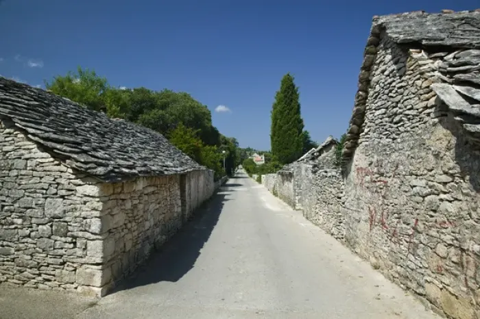 Framed Print : CROATIA, Central Dalmatia, BRAC ISLAND, SKRIP. Oldest settlement on BRAC, Stone House
