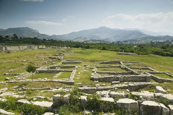 CROATIA, Central Dalmatia, SOLIN  /  SALONA. Ruins of the Roman city of SALONA (1st