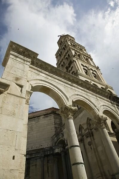 Croatia, Central Dalmatia, SPLIT. Cathedral of St. Domnius