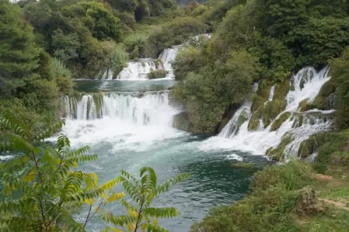 Framed Print : Croatia, Dalmatia, Krka Falls National Park Framed Print : Croatia, Dalmatia, Krka Falls National Park