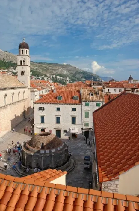 Framed Print : Croatia, Dubrovnik, Big Fountain of Onofrio Framed Print : Croatia, Dubrovnik, Big Fountain of Onofrio