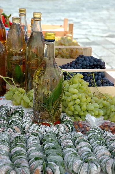 05. Croatia, Dubrovnik, food at open market