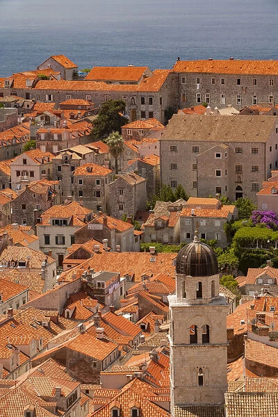 Croatia, Dubrovnik, a historic walled city and UNESCO World Heritage Site