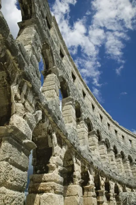 Framed Print : CROATIA, Istria, PULA. Roman Amphitheater (b. 1st century) Framed Print : CROATIA, Istria, PULA. Roman Amphitheater (b. 1st century)