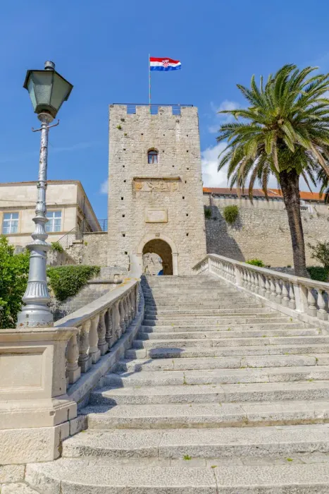 Framed Print : Croatia, Korcula. Front gate of walled city. Credit as: Fred Lord / Jaynes Gallery / DanitaDelimont Framed Print : Croatia, Korcula. Front gate of walled city. Credit as: Fred Lord / Jaynes Gallery / DanitaDelimont