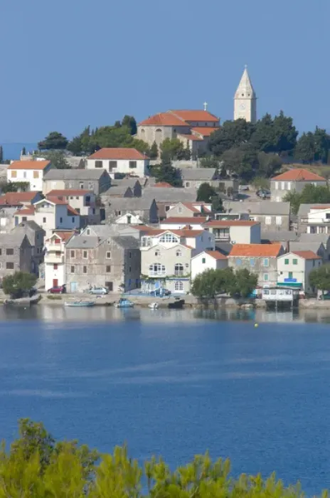 Framed Print : 05. Croatia, small island of Primosten Framed Print : 05. Croatia, small island of Primosten