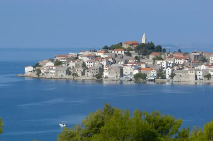Framed Print : 05. Croatia, small island of Primosten Framed Print : 05. Croatia, small island of Primosten