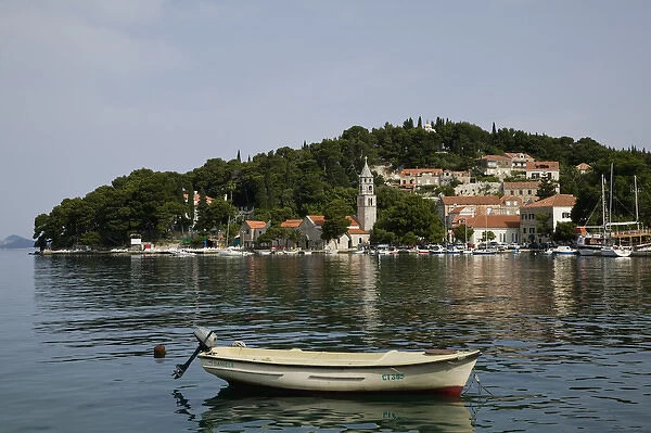 CROATIA, Southern Dalmatia, CAVTAT. Harbor View