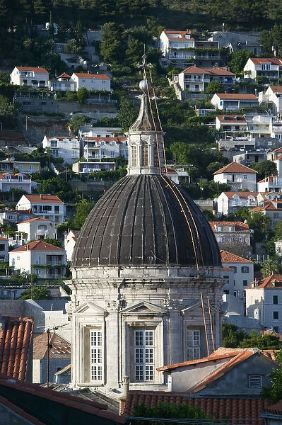 Croatia-Southern Dalmatia-Dubrovnik. Old Town Dubrovnik- St. Blaisess Church