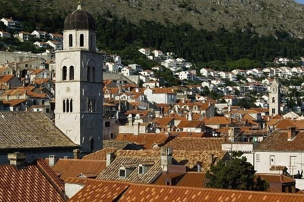 Croatia-Southern Dalmatia-Dubrovnik. Old Town Dubrovnik- Franciscan Monastery