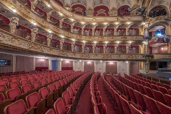 Croatia, Zagreb, Croatian National Theater