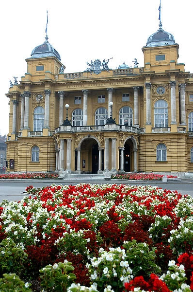 05. Croatia, Zagreb, Croatian National Theatre