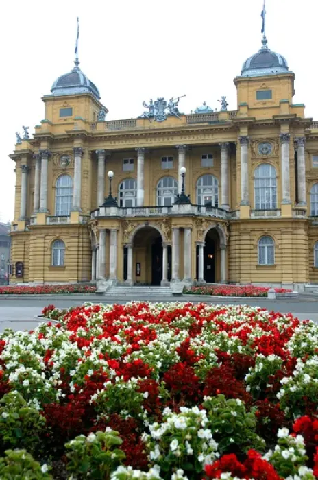 Framed Print : 05. Croatia, Zagreb, Croatian National Theatre Framed Print : 05. Croatia, Zagreb, Croatian National Theatre