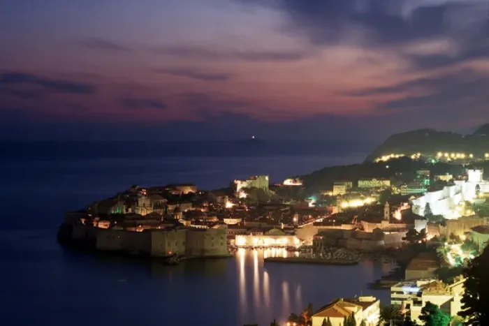 Framed Print : Croatias Dalmation coast on the Adriatic Sea has long been a popular tourist