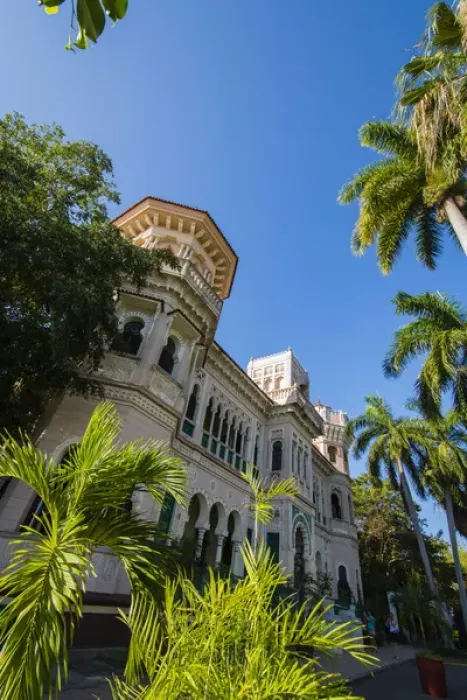 Framed Print : Cuba. Cienfuegos. Palacio de Valle, built in 1919 in an ornate Moroccan style, was