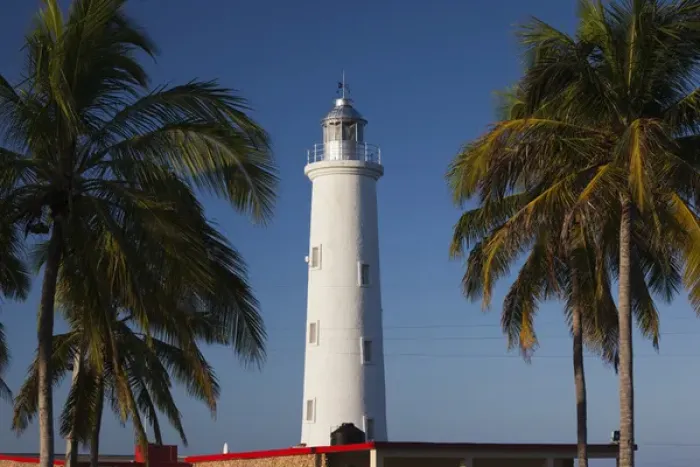 Framed Print : Cuba, Cienfuegos Province, Cienfuegos, Rancho Luna lighthouse, morning Framed Print : Cuba, Cienfuegos Province, Cienfuegos, Rancho Luna lighthouse, morning