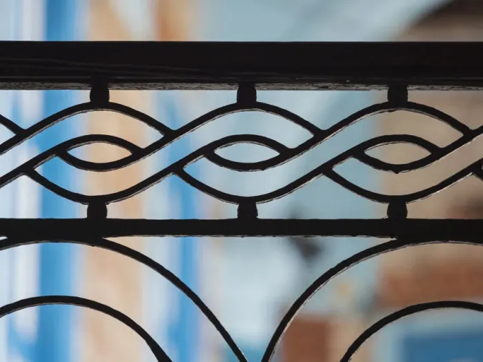 Framed Print : Cuba, Havana, Havana Vieja, UNESCO World Heritage Site, wrought iron rail in colonial mansion Framed Print : Cuba, Havana, Havana Vieja, UNESCO World Heritage Site, wrought iron rail in colonial mansion