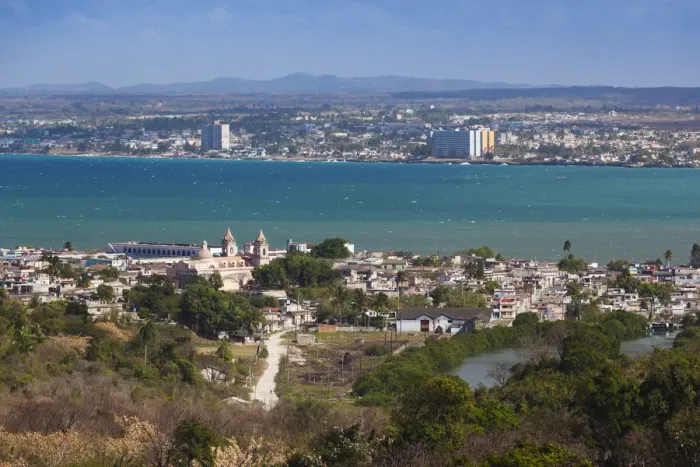 Framed Print : Cuba, Matanzas Province, Matanzas, city overview and the Bahia de Matanzas Bay Framed Print : Cuba, Matanzas Province, Matanzas, city overview and the Bahia de Matanzas Bay