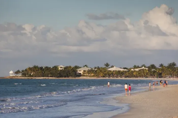 Framed Print : Cuba, Matanzas Province, Varadero, Varadero Beach, sunset