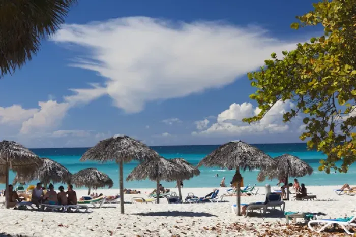 Framed Print : Cuba, Matanzas Province, Varadero, Varadero Beach