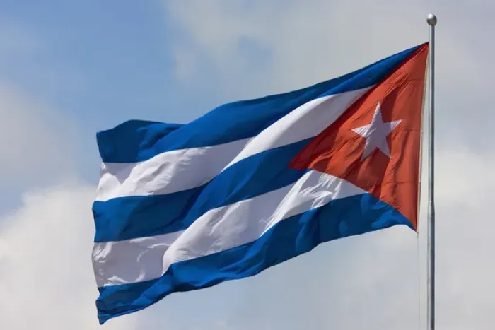 Framed Print : Cuba national flag Framed Print : Cuba national flag
