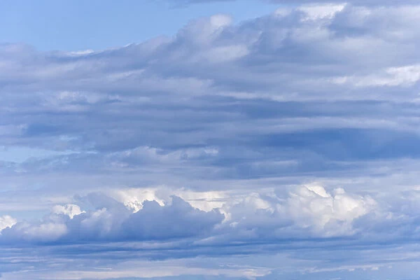 Cumulus cloud formation, Alaska