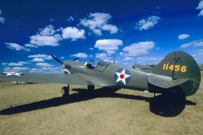 Framed Print : Curtiss P-40 Warhawk on the ground Framed Print : Curtiss P-40 Warhawk on the ground