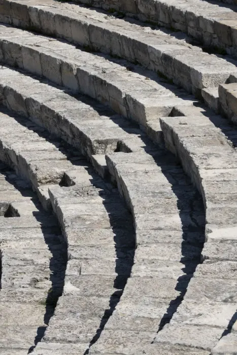 Framed Print : Cyprus, ancient archaeological site of Kourion. The Theatre, circa 2nd century BC Framed Print : Cyprus, ancient archaeological site of Kourion. The Theatre, circa 2nd century BC