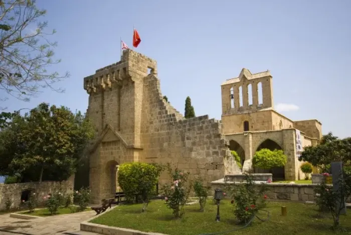 Framed Print : Cyprus, Bellapais, Gothic Abbey Framed Print : Cyprus, Bellapais, Gothic Abbey