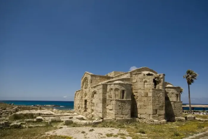 Framed Print : Cyprus, Karpas peninsula, Dipkarpaz, Ayios Philon church