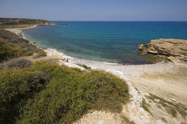 Cyprus, north coast, beach near Mersinlik