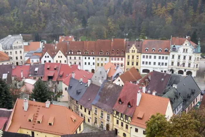 Framed Print : Czech Republic, Karlovy Vary, Loket. Loket Castle is a 12th-c Framed Print : Czech Republic, Karlovy Vary, Loket. Loket Castle is a 12th-c
