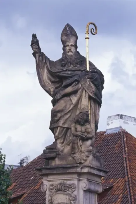 Framed Print : Czech Republic, Prague, Lesser Town (Mala Strana), statue Framed Print : Czech Republic, Prague, Lesser Town (Mala Strana), statue