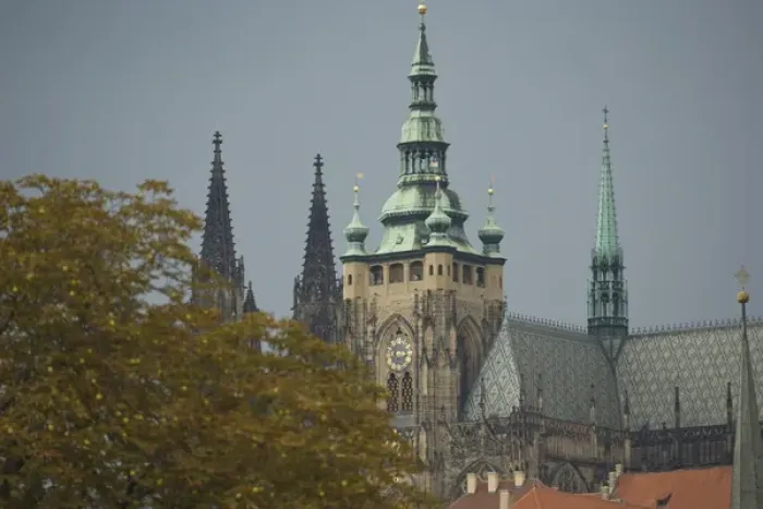 Framed Print : CZECH REPUBLIC, Prague. St. Vitus Cathedral at Prague Castle Framed Print : CZECH REPUBLIC, Prague. St. Vitus Cathedral at Prague Castle