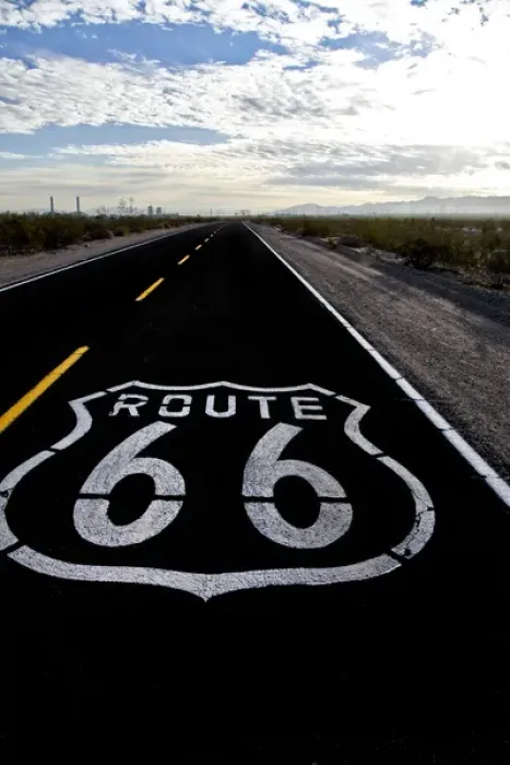 Framed Print : Dagett, California, United States. Route 66