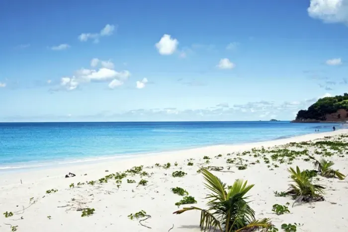 Framed Print : Darkwood Beach, Antigua, West Indies, Caribbean, Central America